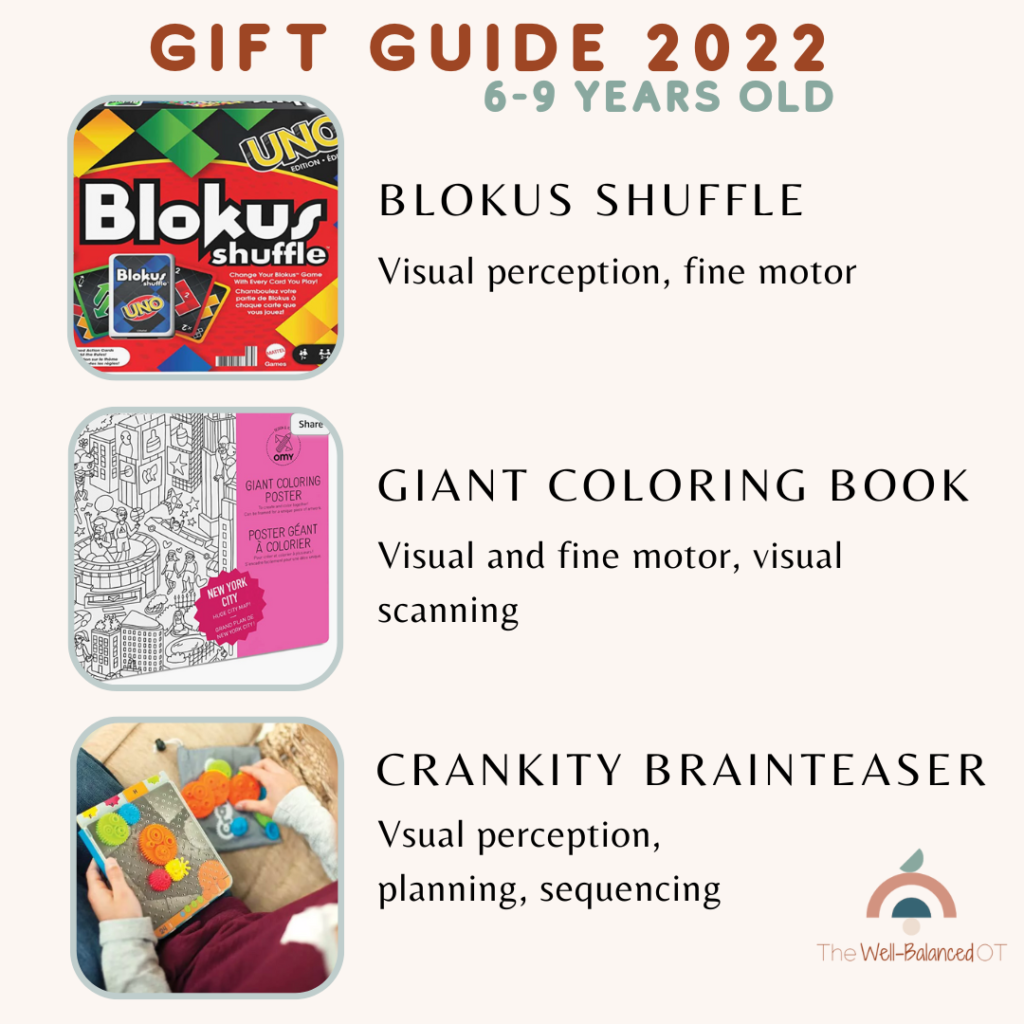 Gift Guide 2022 6-9 years old