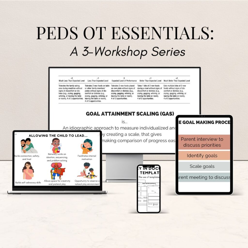 Peds OT Essentials: A 3-workshop bundle