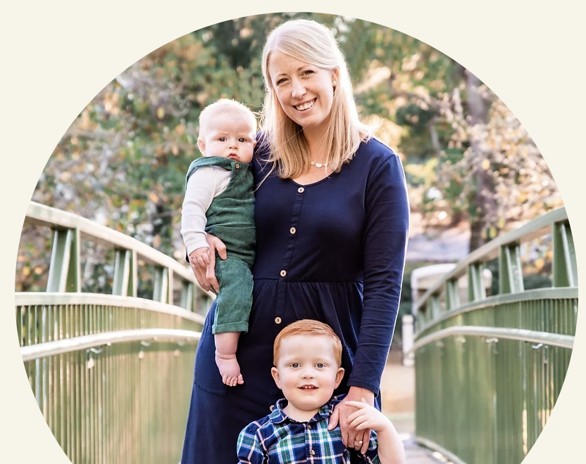 Laura Brown photo with kids